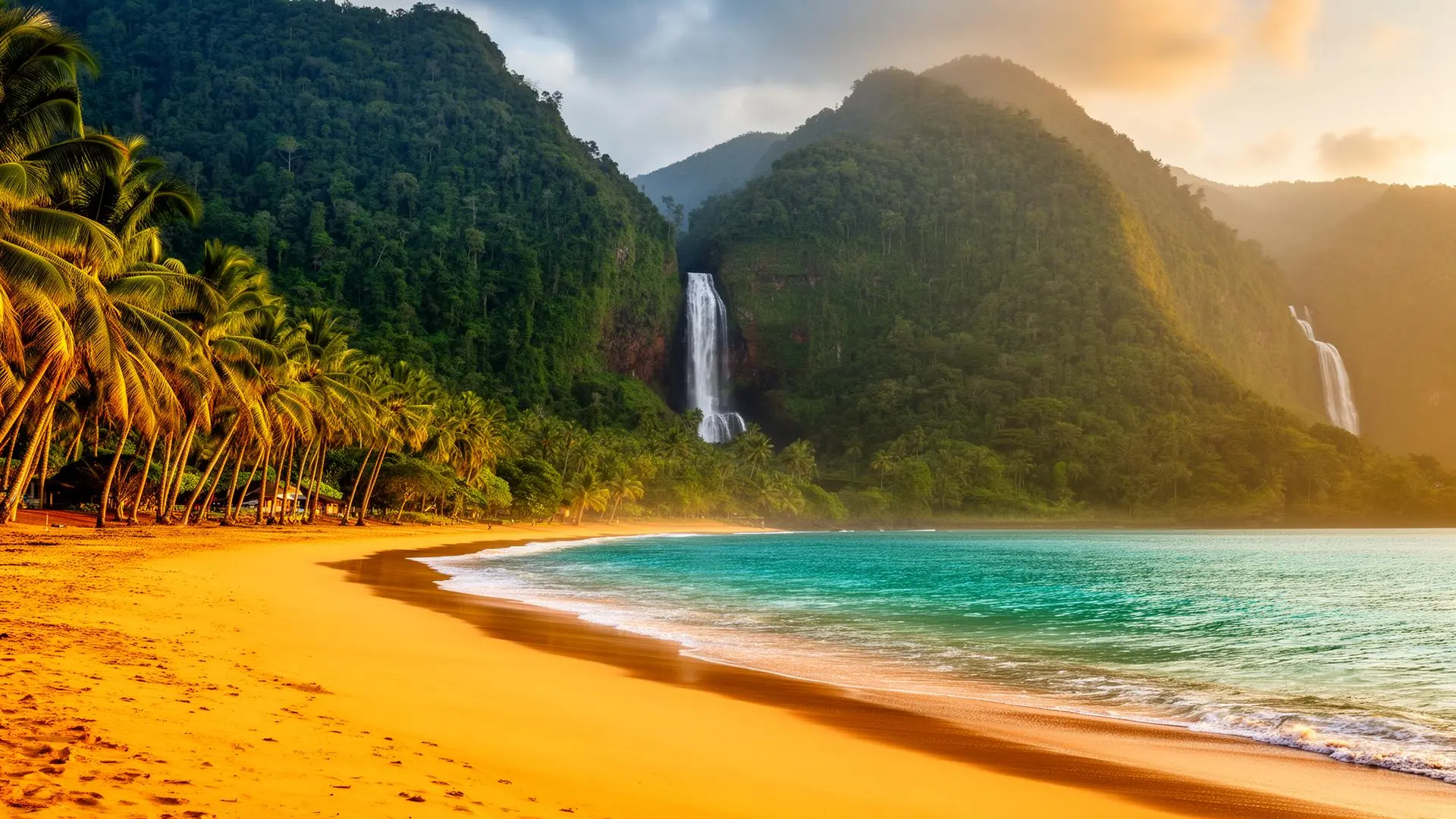 Panoramic misty mountains and lush jungle in Sri Lanka – premier wildlife safari destination